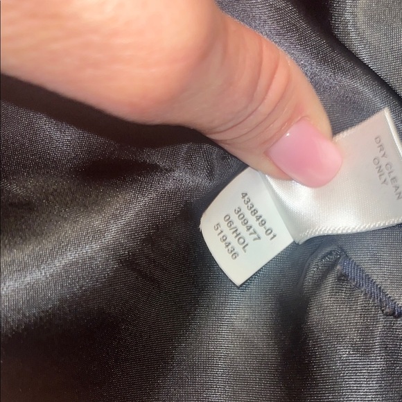 Banana Republic Black Toggle Coat / good preowned condition size medium - Picture 6 of 9